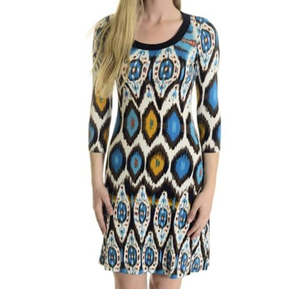 Karen Kane Dresses & Skirts - *SOLD*  Karen Kane Tribal Print Sheath Dress